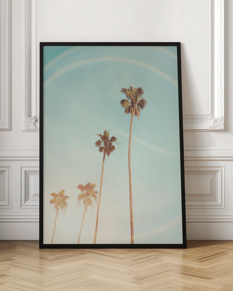 Sunny Cali Palm Tree Poster