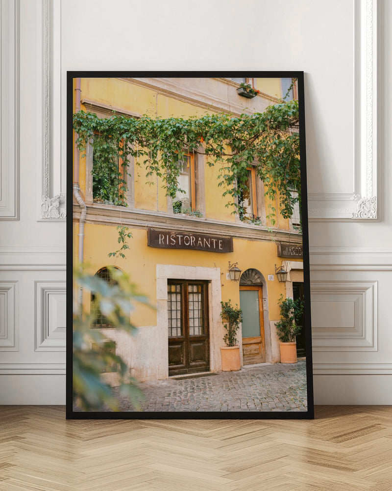 Ristorante Trastevere Rome Poster