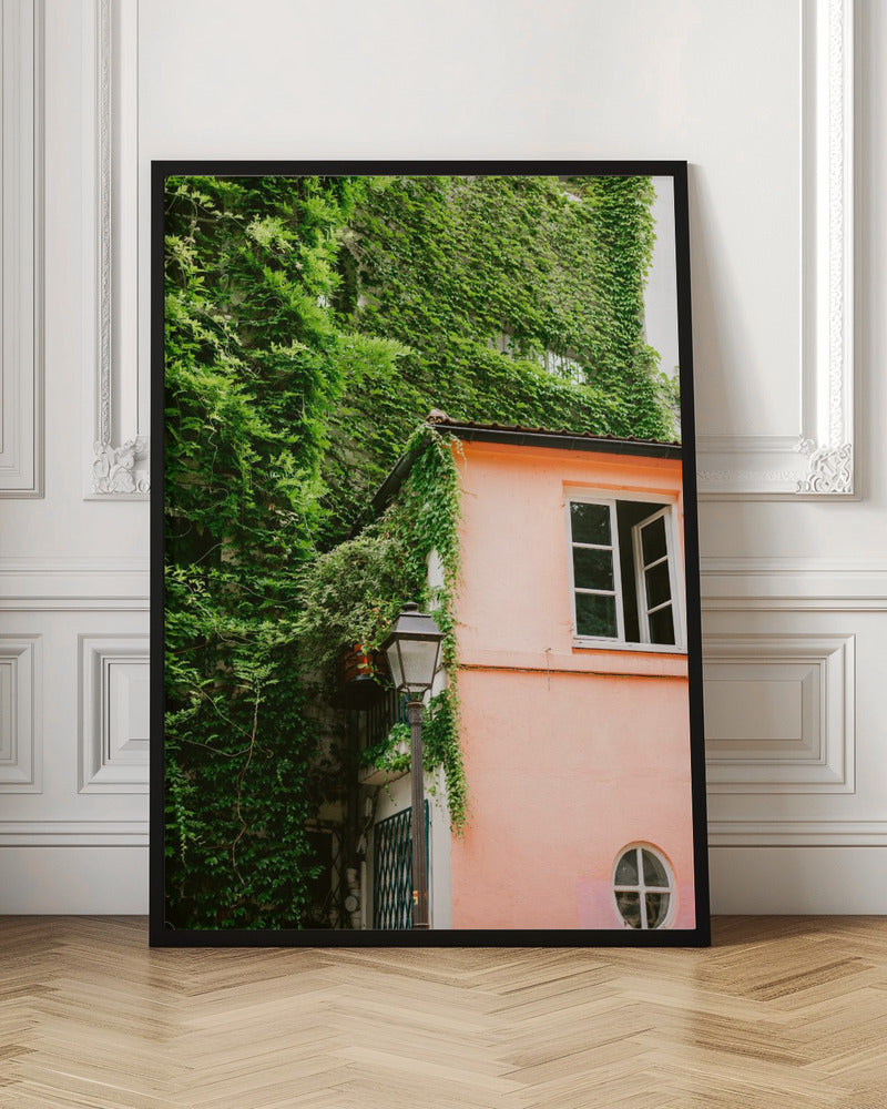 Green and Pink || Montmartre Paris Poster