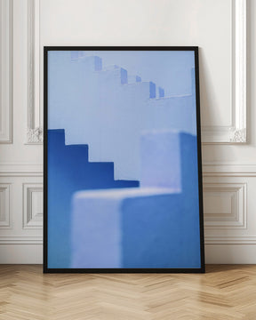 Muralla Roja in blue Poster