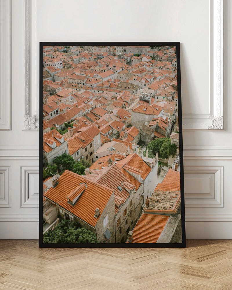 Roofs of Dubrovnik Poster