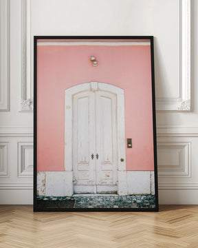 The white door Lisbon Poster