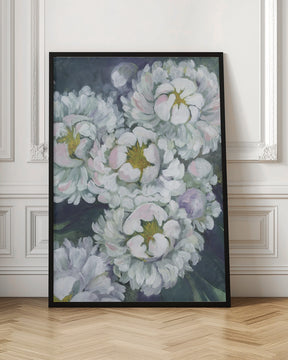 Willoh painterly peonies Poster