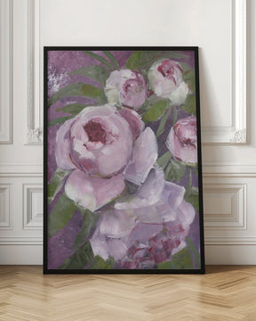 Rylee painterly roses Poster