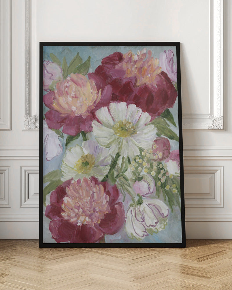 Eleanora painterly florals Poster