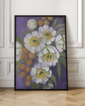 Choi painterly bouquet Poster