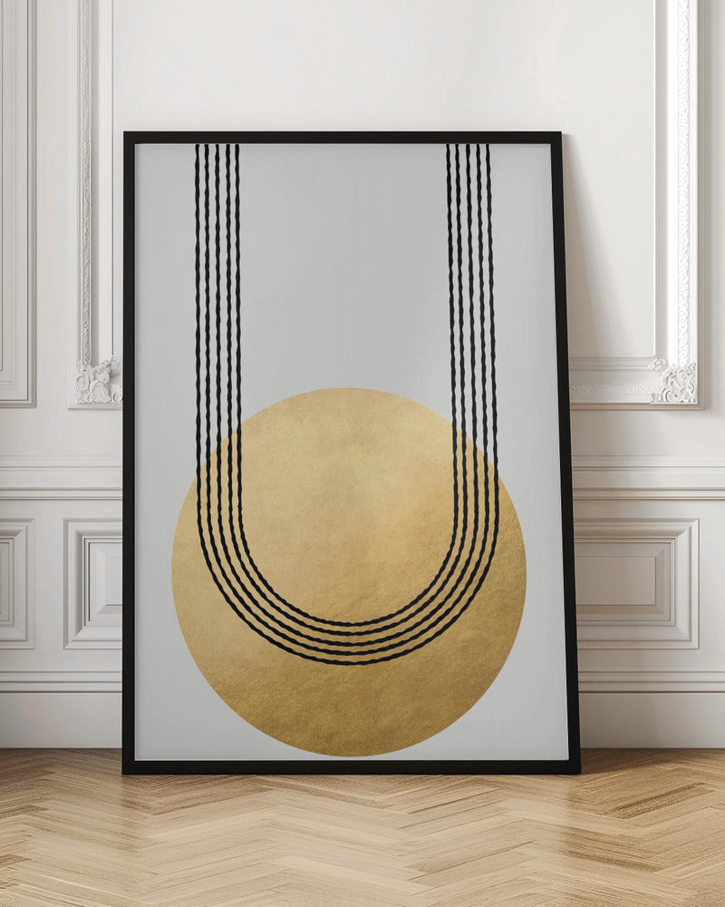 Gold balance Poster