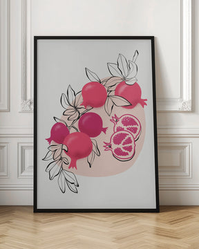 Fathia pomegranates Poster