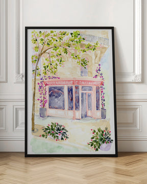 Naive Paris boulangerie Poster