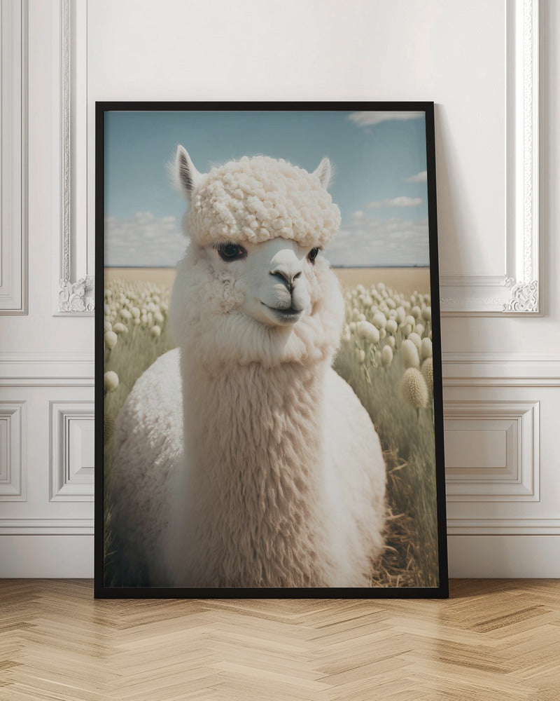 Cute Llama Poster