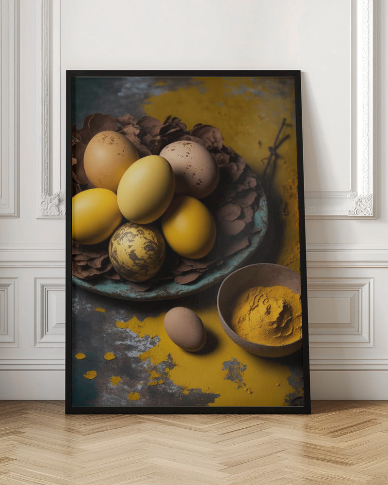 Yellow Eggs Poster