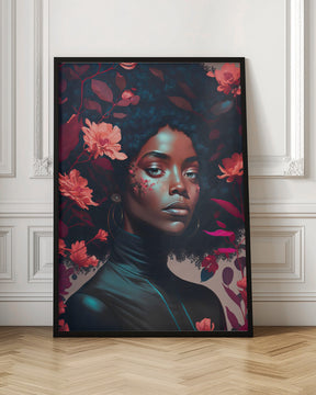 Goddess Of The Flowers Poster