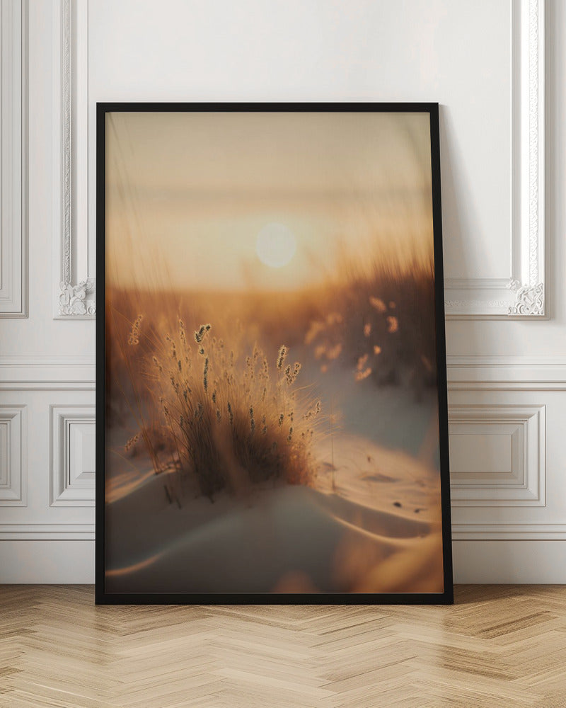 Sunset At The Beach Poster