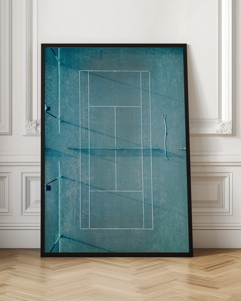 Tennis Court Green 2 Poster