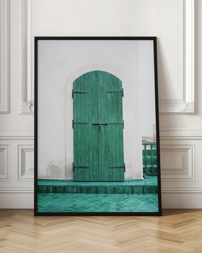 Marrakesh Green Door Poster