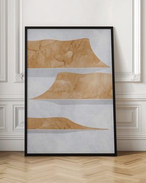 Abstract lake Powell view Poster