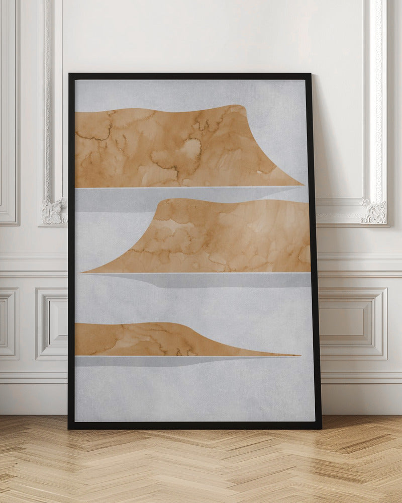 Abstract lake Powell view Poster