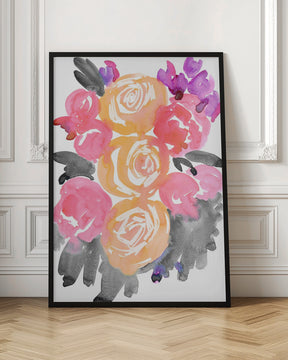 Olympe florals I Poster