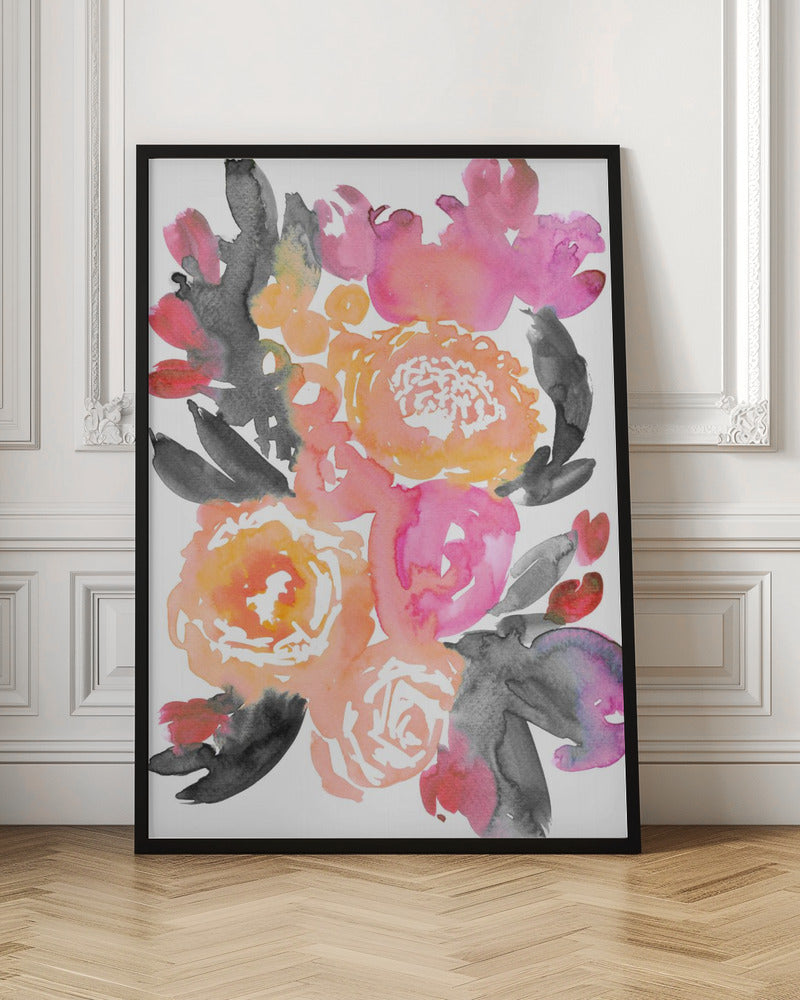 Olympe florals II Poster