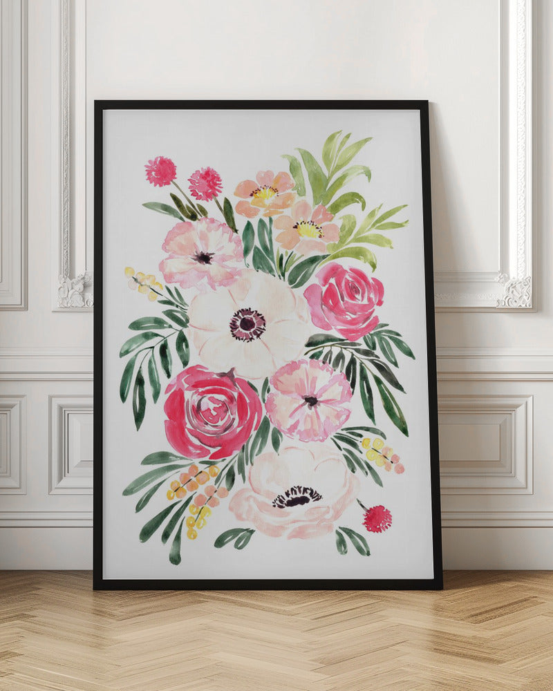 Mirja bouquet Poster