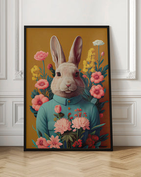 Mr Easter Bunny Poster