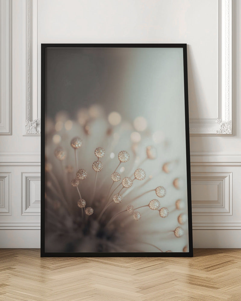 Glassy Flower Poster