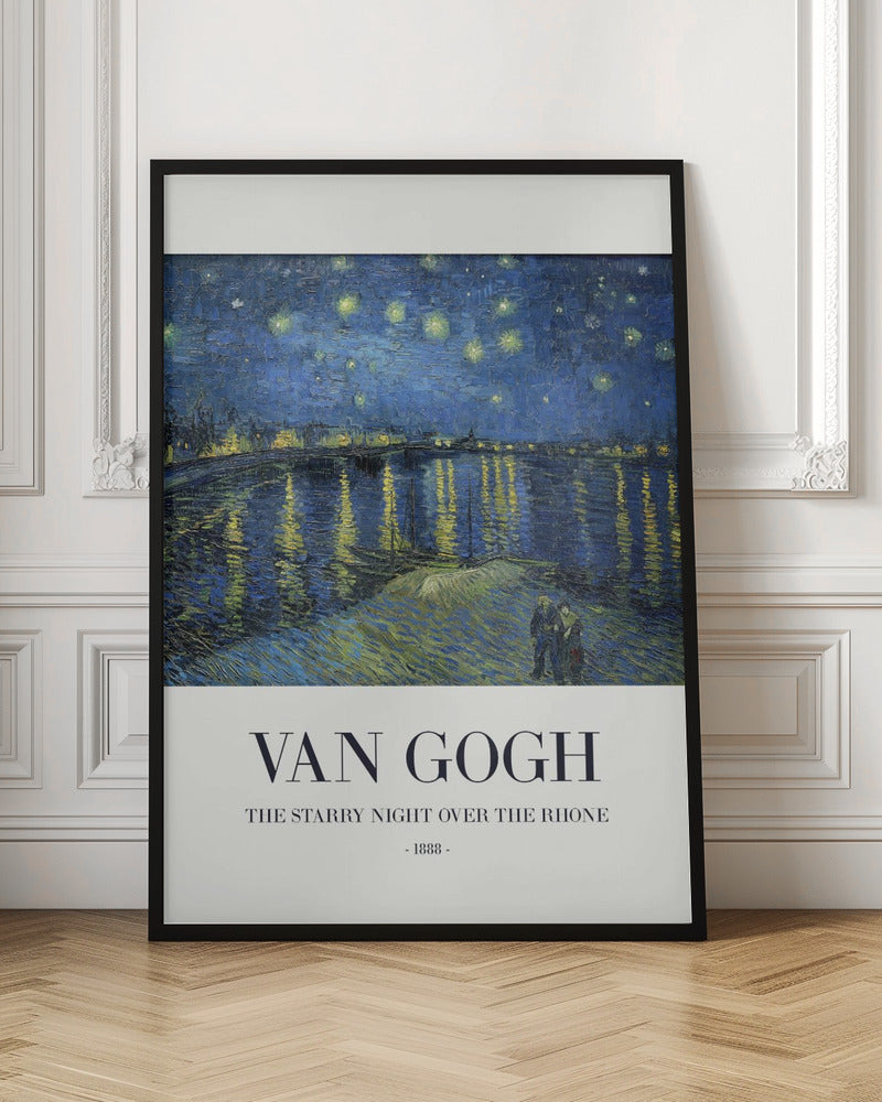 The Starry Night Over The Rhone Poster