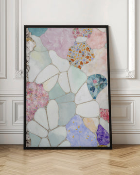 Floral Mosaic Poster