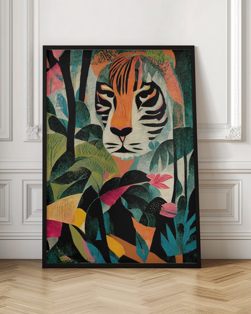 Jungle Tiger Poster