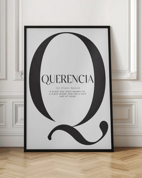 Querencia definition Poster