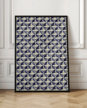 Round Watercolor Pattern Poster