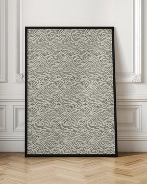 Abstract Lines Pattern Poster