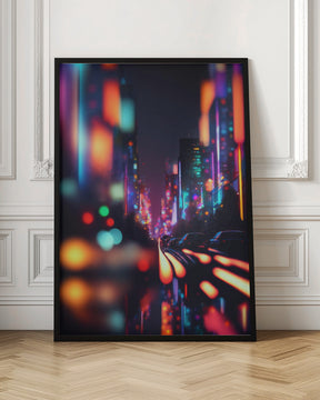 Vibrant City Poster