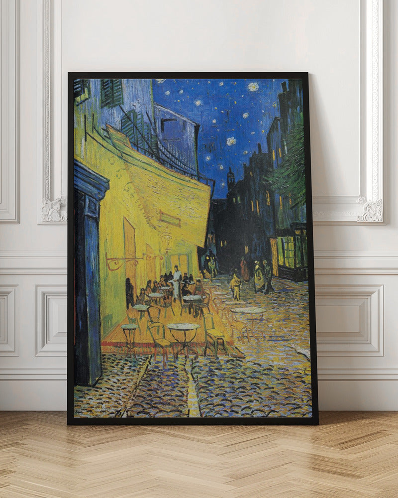 Café Terrace At Night Poster