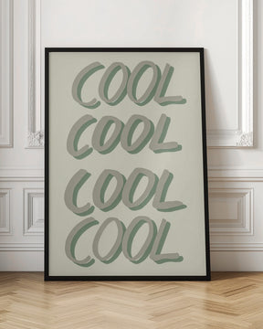 Cool Green Poster