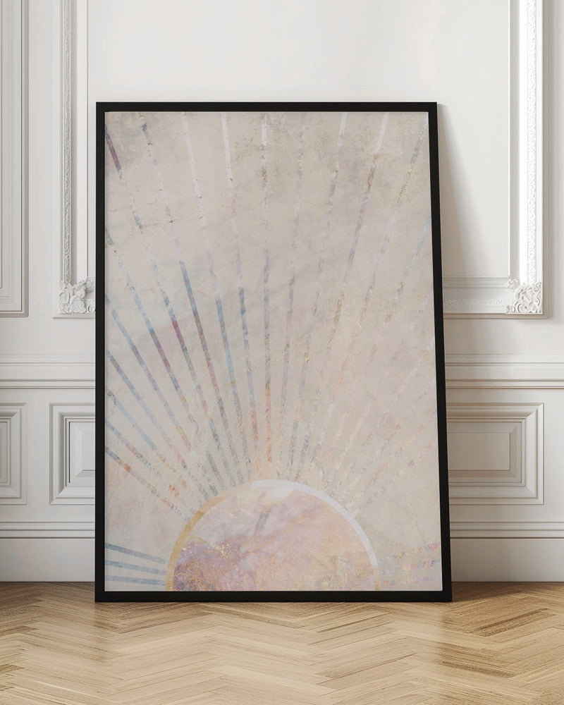 Morning Boho Sun Rays Poster