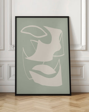 Shape Green Poster