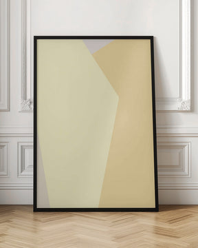 Abstract Yellow Poster