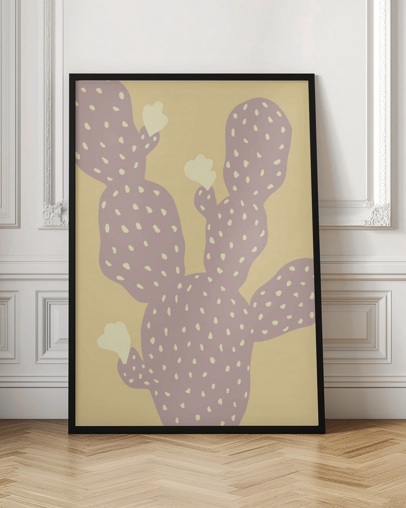 Cactus Yellow Poster