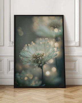 Mint Flower Poster