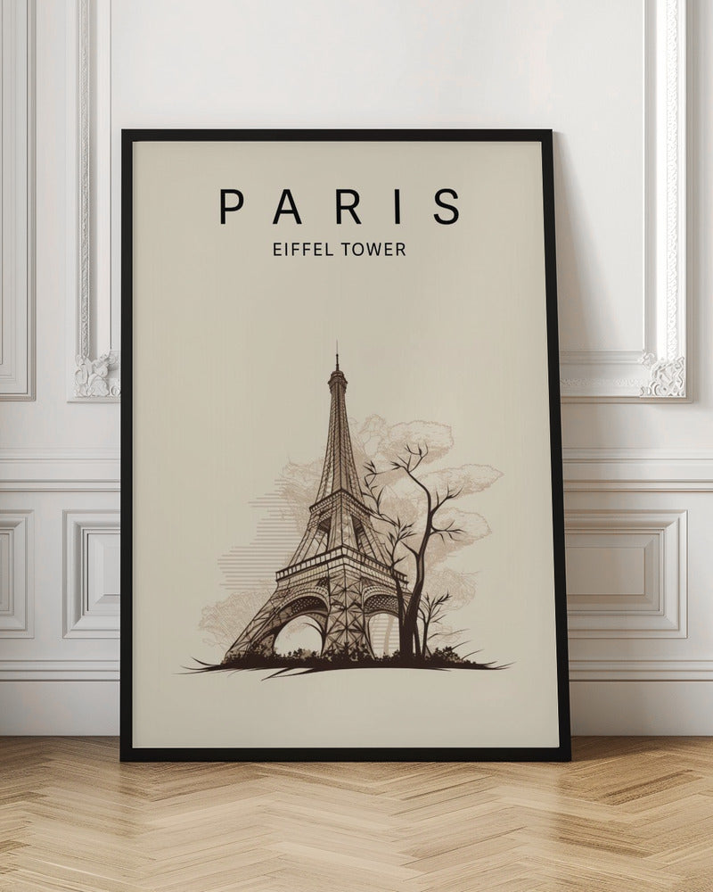 Paris Eiffel Tower Poster