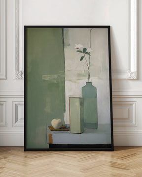 Green Still Life Poster