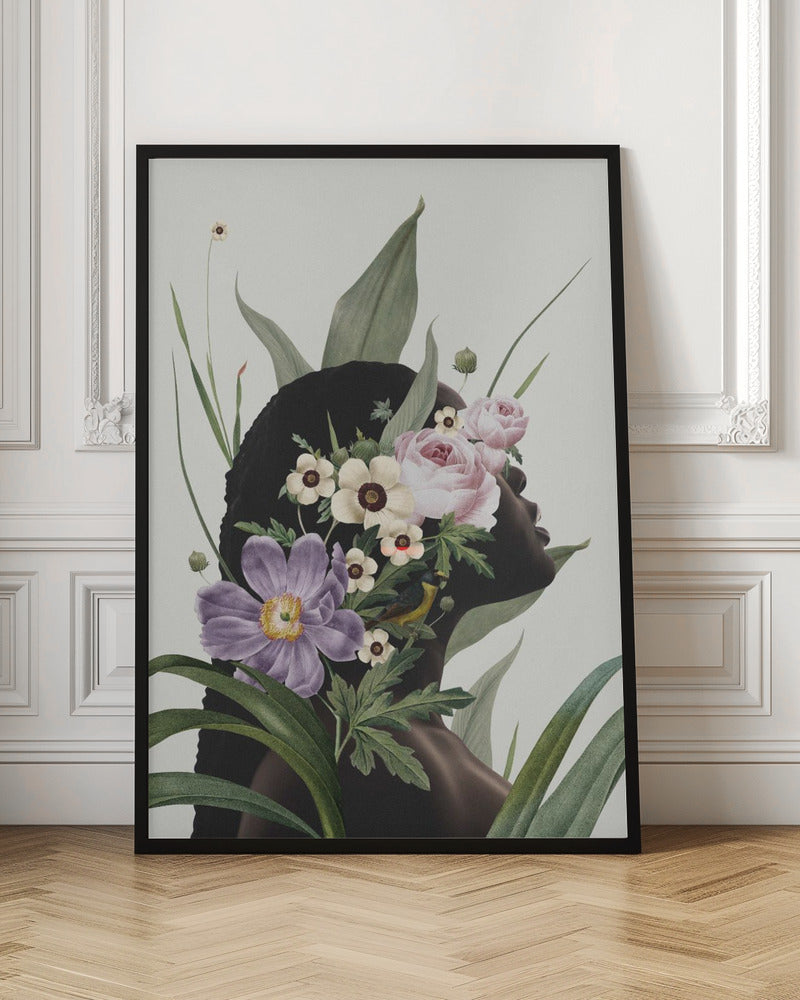 Purple flower Poster