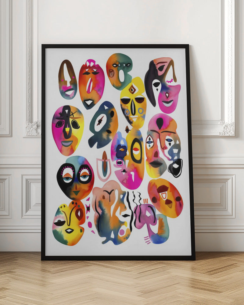 Masks Poster