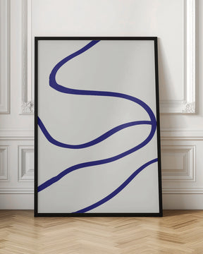 Blue Lines Poster