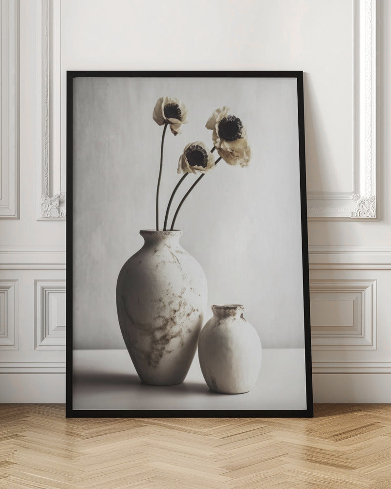 White Ceramic No 1 Poster