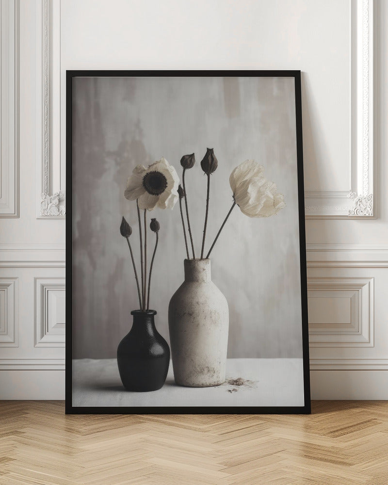 Black And White Ceramic No 1 Poster