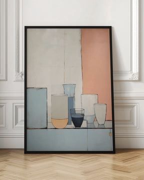 Pastel Still Life Poster