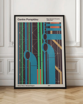 Pompidou Poster