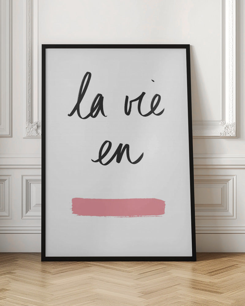 La Vie En Rose Poster